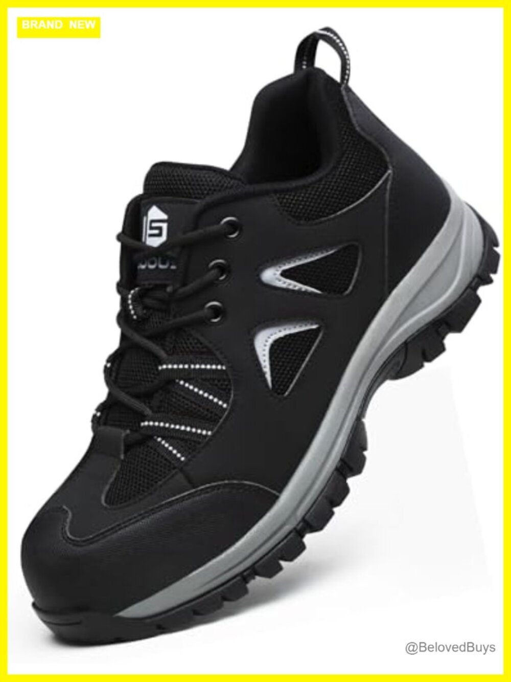 Steel Toe Work Safety Sneakers Kevlar Puncture Resistant Lightweight